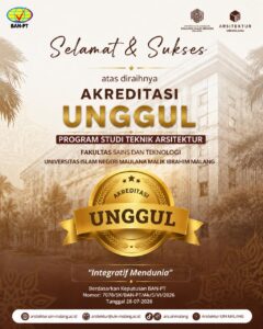 Prodi Teknik Arsitektur Unggul